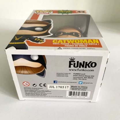 Catwoman Funko Pop bottom