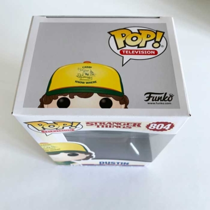 Dustin At Camp Stranger Things Funko Pop top - Happy Clam Gifts