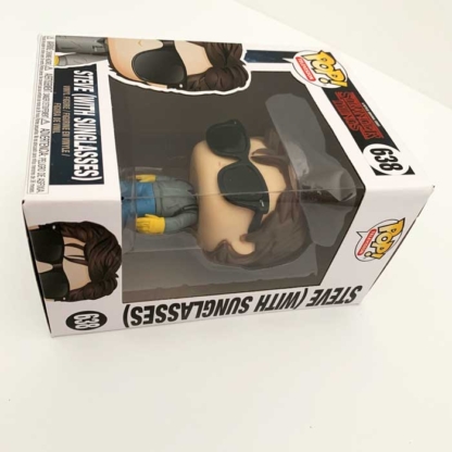 Steve (With Sunglasses) Stranger Things Funko Pop side - Happy Clam Gifts