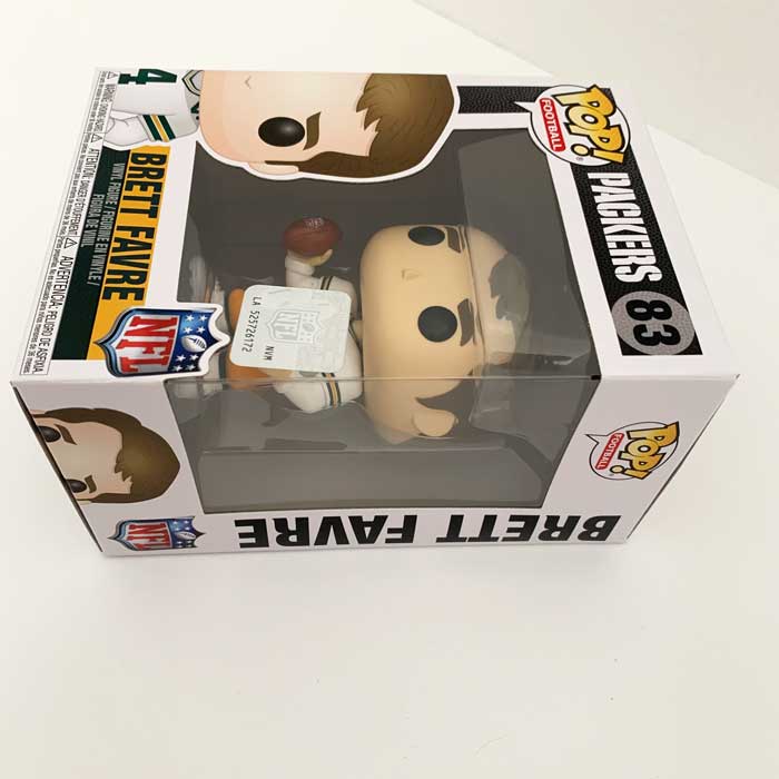 Funko Pop! NFL #83 Brett Favre Away (Green Bay Packers) – Brads Toys &  Collectibles