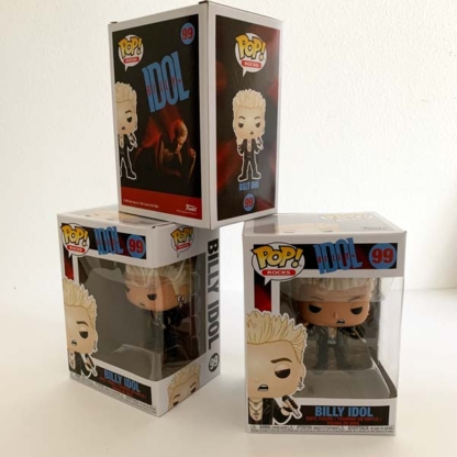 Billy Idol Funko Pops at Happy Clam Gifts