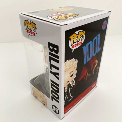 Billy Idol Funko Pop back left - Happy Clam Gifts