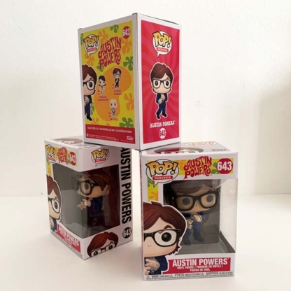 Austin Powers Funko Pops at Happy Clam Gifts