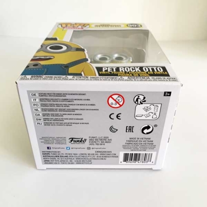 Pet Rock Otto Funko Pop bottom - Happy Clam Gifts