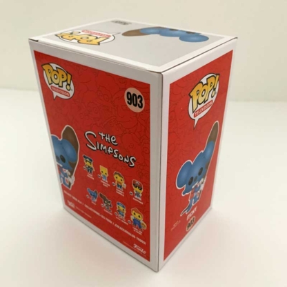 Itchy The Simpsons Funko Pop back side - Happy Clam Gifts